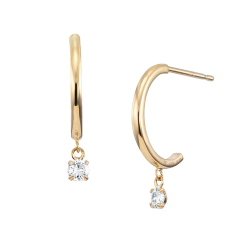 Pierce ~ピアス~ K18イエローゴールド ダイヤモンド ピアス EE-195